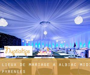 Lieux de mariage à Albiac (Midi-Pyrénées)