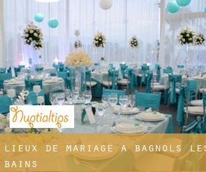 Lieux de mariage à Bagnols-les-Bains