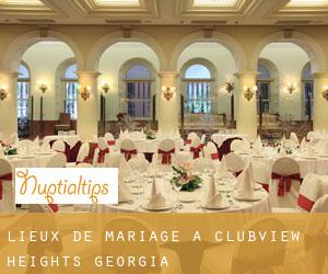 Lieux de mariage à Clubview Heights (Georgia)