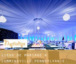 Lieux de mariage à Cumminsville (Pennsylvanie)