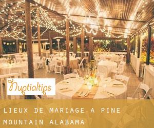Lieux de mariage à Pine Mountain (Alabama)