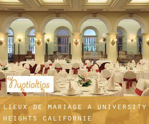 Lieux de mariage à University Heights (Californie)