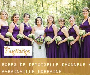 Robes de demoiselle d'honneur à Avrainville (Lorraine)