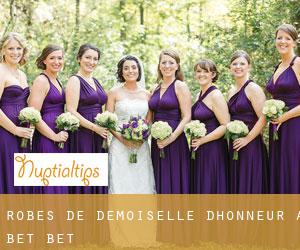 Robes de demoiselle d'honneur à Bet Bet