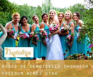 Robes de demoiselle d'honneur à Freedom Acres (Utah)