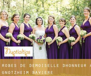 Robes de demoiselle d'honneur à Gnotzheim (Bavière)