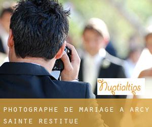 Photographe de mariage à Arcy-Sainte-Restitue