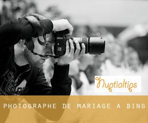 Photographe de mariage à Bing