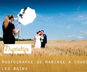 Photographe de mariage à Cours-les-Bains