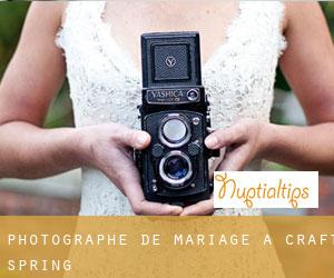 Photographe de mariage à Craft Spring