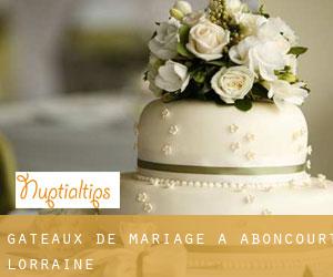 Gâteaux de mariage à Aboncourt (Lorraine)