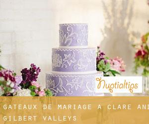 Gâteaux de mariage à Clare and Gilbert Valleys