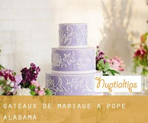 Gâteaux de mariage à Pope (Alabama)
