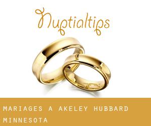 mariages à Akeley (Hubbard, Minnesota)