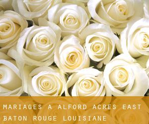 mariages à Alford Acres (East Baton Rouge, Louisiane)