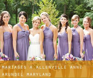 mariages à Allenville (Anne Arundel, Maryland)