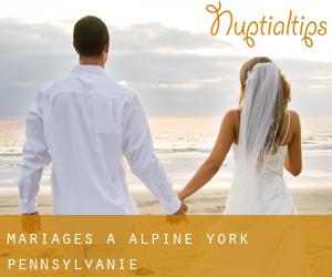 mariages à Alpine (York, Pennsylvanie)