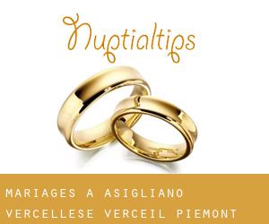 mariages à Asigliano Vercellese (Verceil, Piémont)