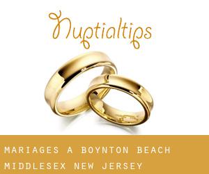 mariages à Boynton Beach (Middlesex, New Jersey)