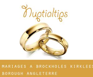 mariages à Brockholes (Kirklees (Borough), Angleterre)