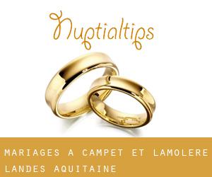mariages à Campet-et-Lamolère (Landes, Aquitaine)