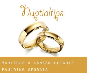 mariages à Canaan Heights (Paulding, Georgia)