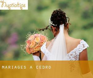 mariages à Cedro