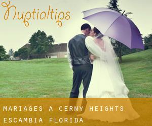 mariages à Cerny Heights (Escambia, Florida)