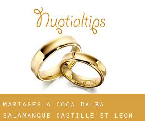 mariages à Coca d'Alba (Salamanque, Castille-et-León)