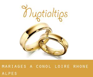 mariages à Conol (Loire, Rhône-Alpes)