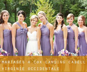 mariages à Cox Landing (Cabell, Virginie-Occidentale)
