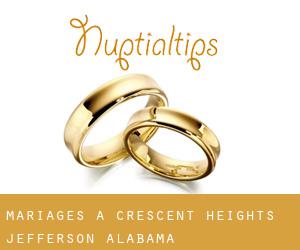 mariages à Crescent Heights (Jefferson, Alabama)