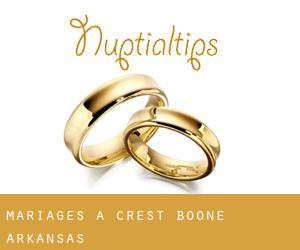 mariages à Crest (Boone, Arkansas)