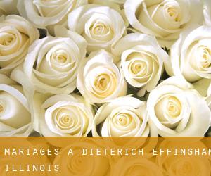 mariages à Dieterich (Effingham, Illinois)