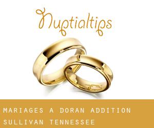 mariages à Doran Addition (Sullivan, Tennessee)