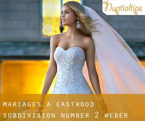 mariages à Eastwood Subdivision Number 2 (Weber, Utah)