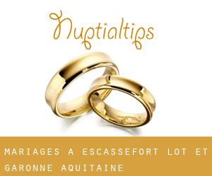 mariages à Escassefort (Lot-et-Garonne, Aquitaine)