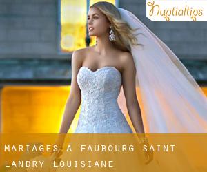 mariages à Faubourg (Saint Landry, Louisiane)