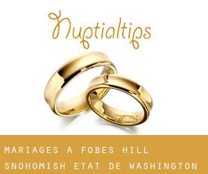 mariages à Fobes Hill (Snohomish, État de Washington)