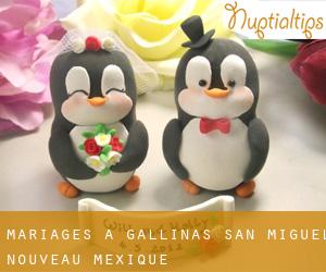 mariages à Gallinas (San Miguel, Nouveau-Mexique)