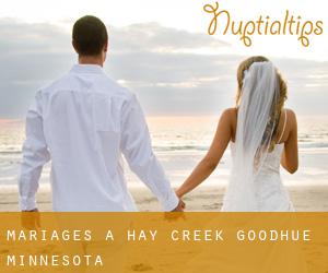 mariages à Hay Creek (Goodhue, Minnesota)