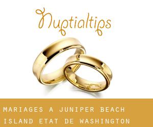 mariages à Juniper Beach (Island, État de Washington)
