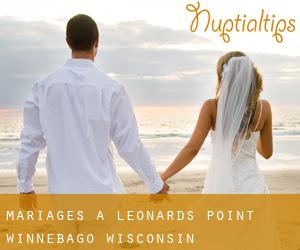 mariages à Leonards Point (Winnebago, Wisconsin)