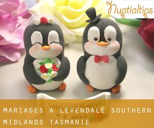 mariages à Levendale (Southern Midlands, Tasmanie)