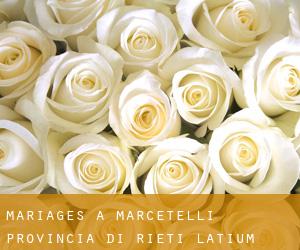 mariages à Marcetelli (Provincia di Rieti, Latium)