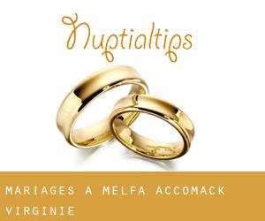 mariages à Melfa (Accomack, Virginie)