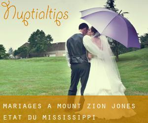 mariages à Mount Zion (Jones, État du Mississippi)
