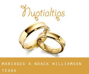 mariages à Noack (Williamson, Texas)