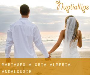 mariages à Oria (Alméria, Andalousie)