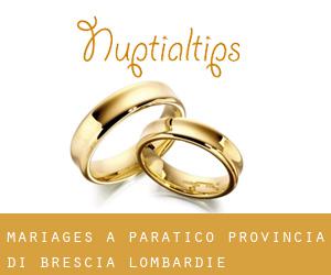 mariages à Paratico (Provincia di Brescia, Lombardie)